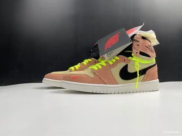 Jordan 1 Air Switch High CW6576-800 Peach 0429